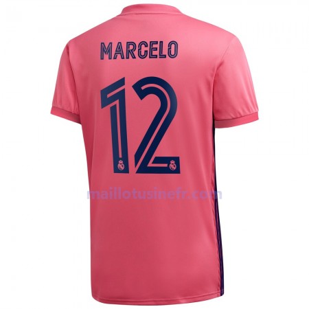 Maillot de Foot Real Madrid Marcelo 12 Extérieur 2020-21